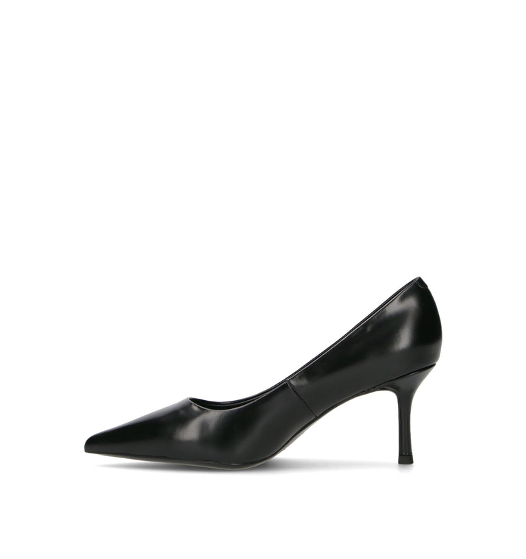 VIOLABLU' Décolleté donna nero in pelle