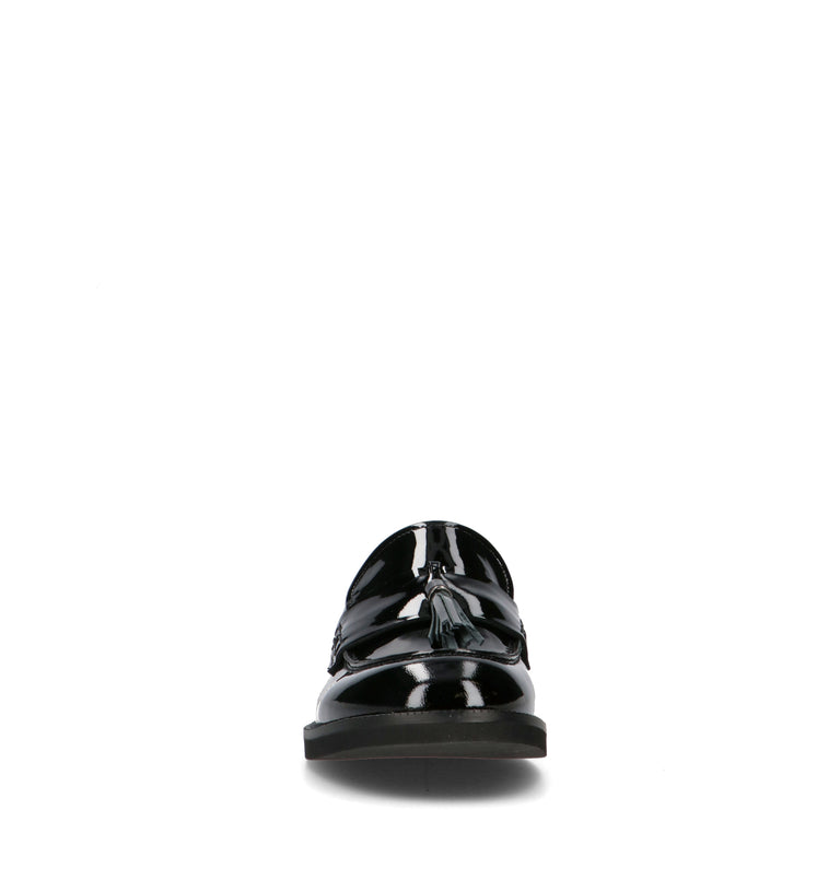 JEANNOT Mocassino donna nero in pelle