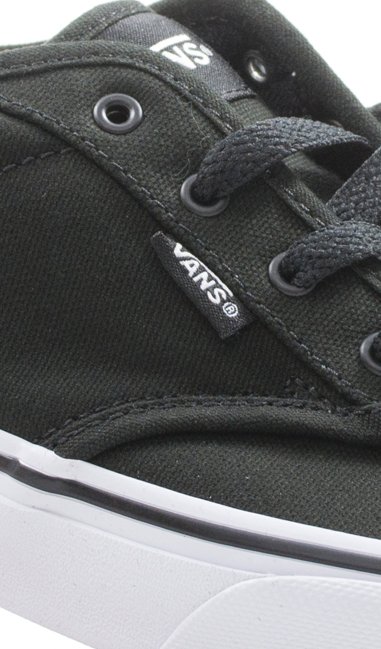 VANS ATWOOD Sneaker ragazzo nera in tessuto