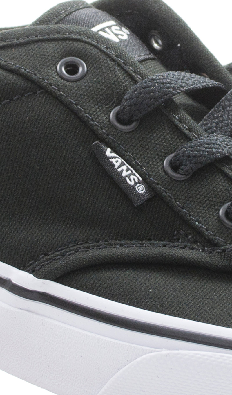 VANS ATWOOD Sneaker ragazzo nera in tessuto