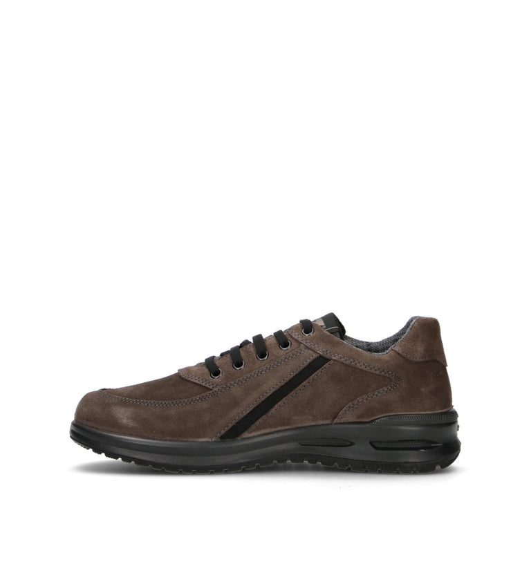VALLEVERDE Sneaker uomo antracite in suede