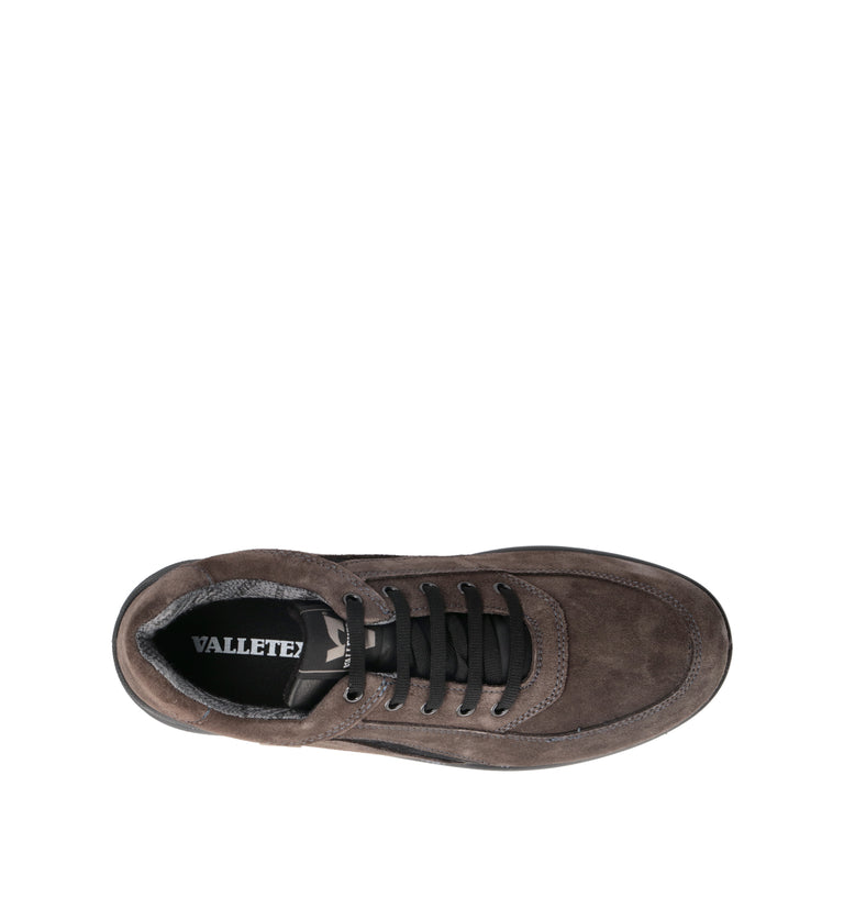VALLEVERDE Sneaker uomo antracite in suede
