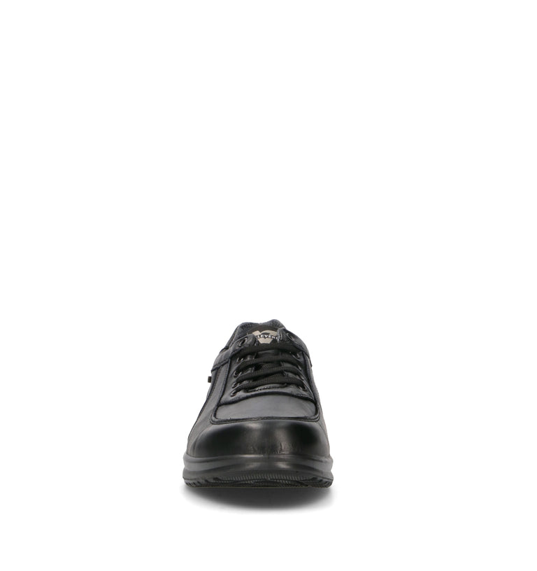 VALLEVERDE Sneaker uomo nera in pelle