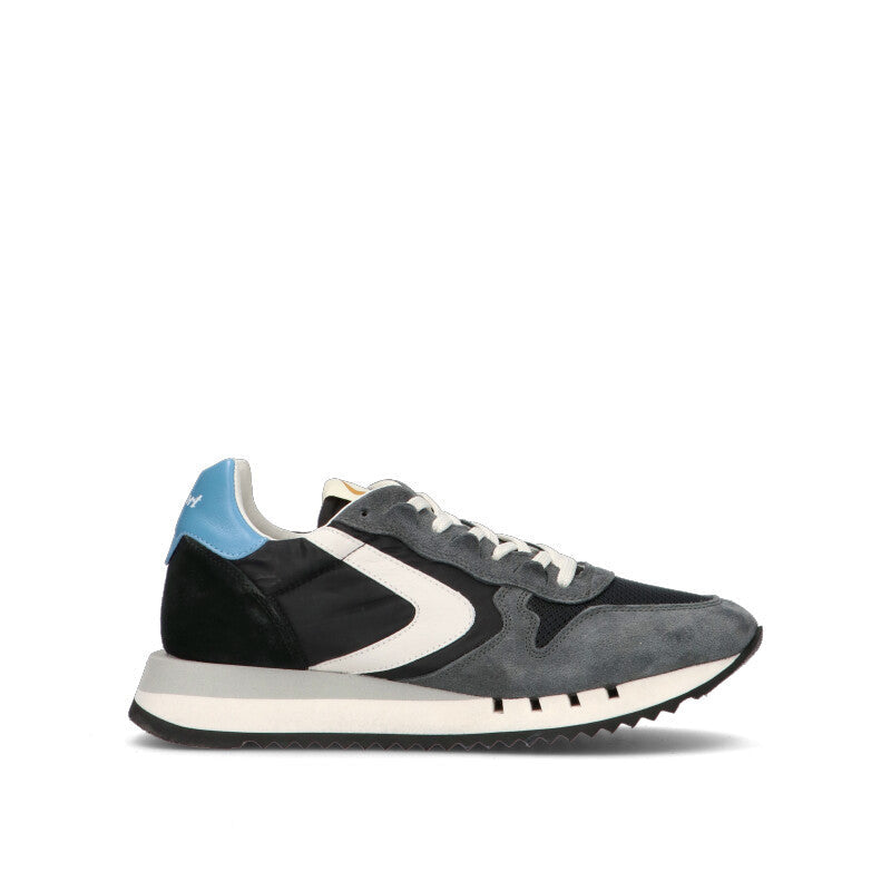 VALSPORT - MAGIC RUN Sneaker uomo nera/grigia in suede
