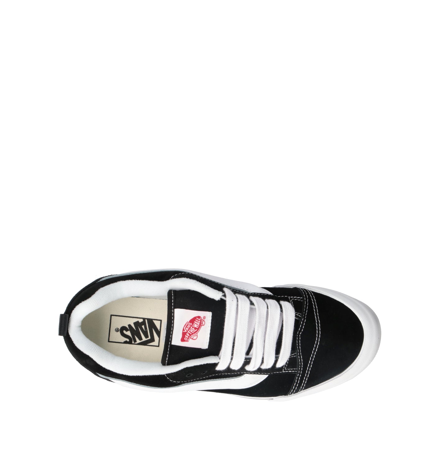 VANS KNU SCKOOL Sneaker uomo nera in suede