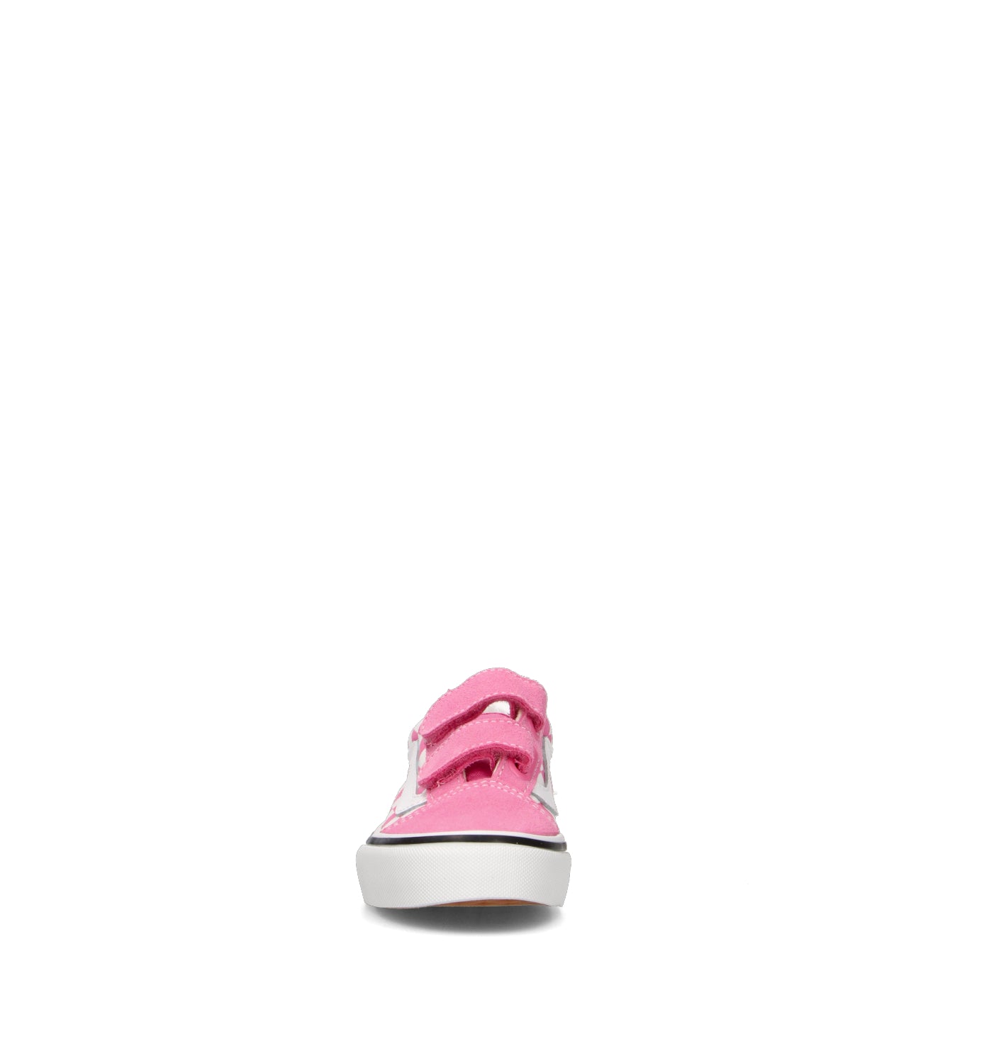VANS OLD SKOOL V Sneaker bimba bianca/rosa