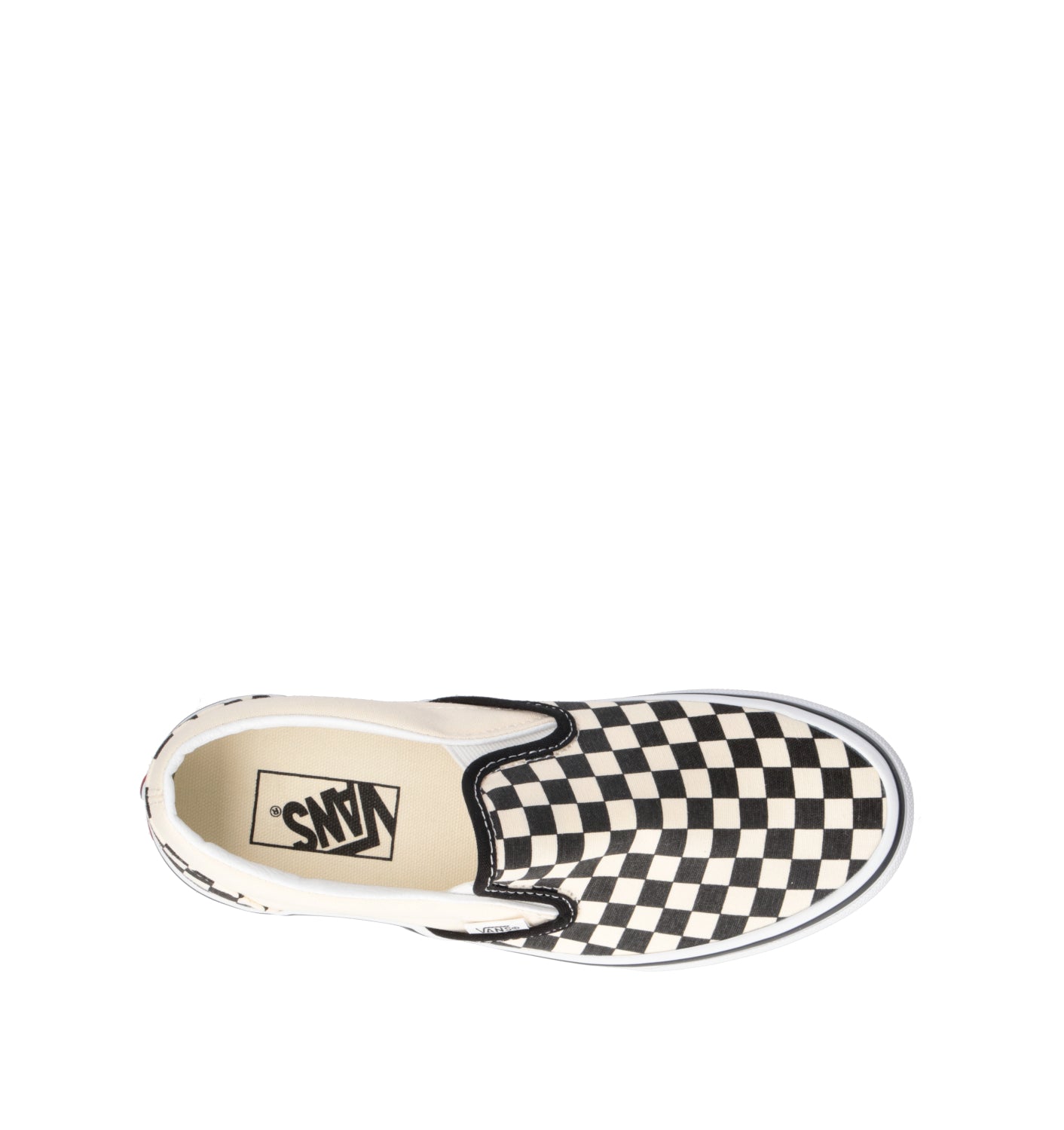 VANS Slip-on ragazzo bianca/nera