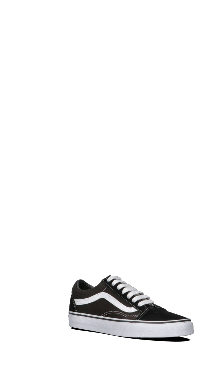 VANS OLD SKOOL Sneaker uomo nera/bianca in tessuto e suede