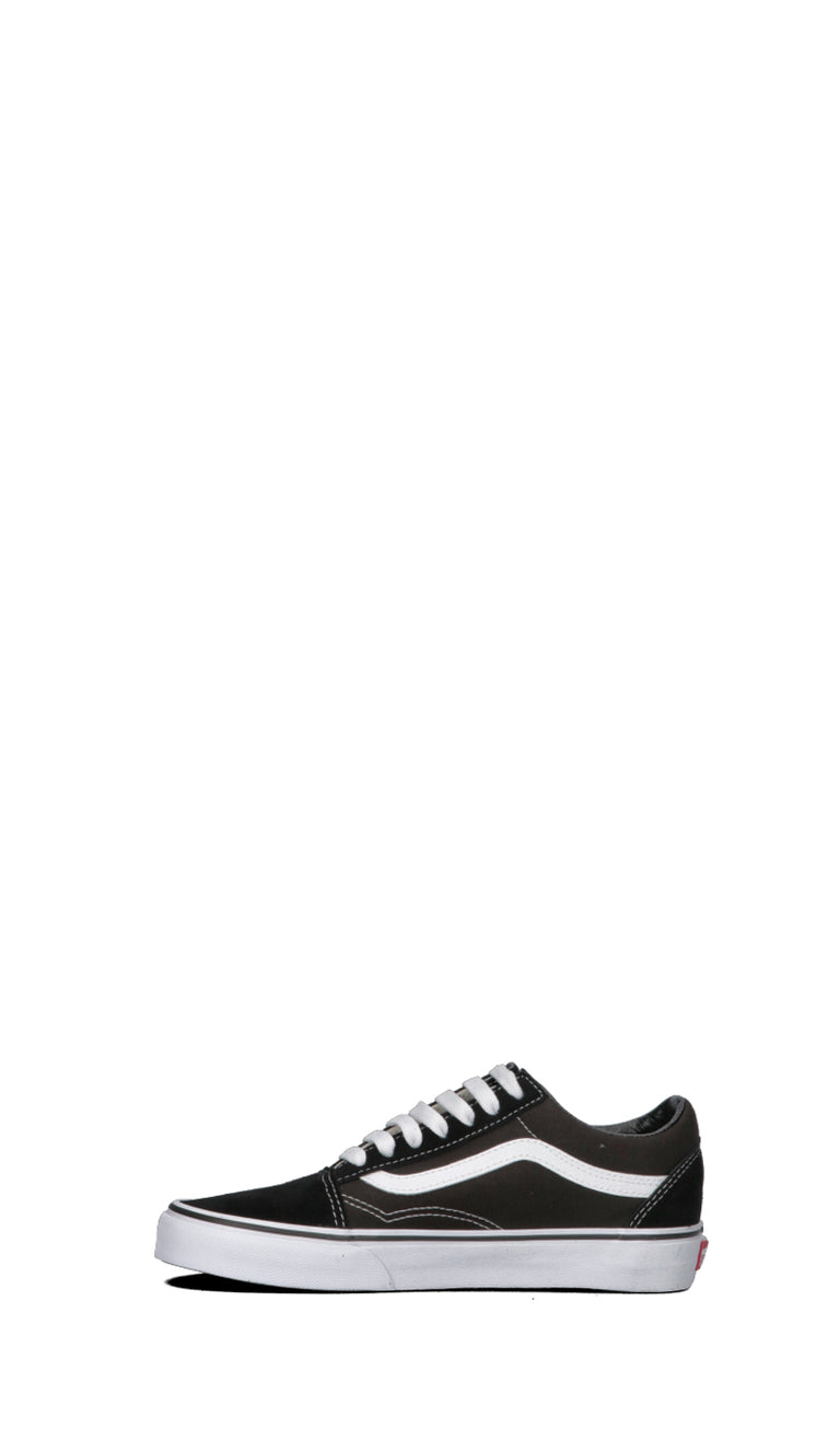 VANS OLD SKOOL Sneaker uomo nera/bianca in tessuto e suede