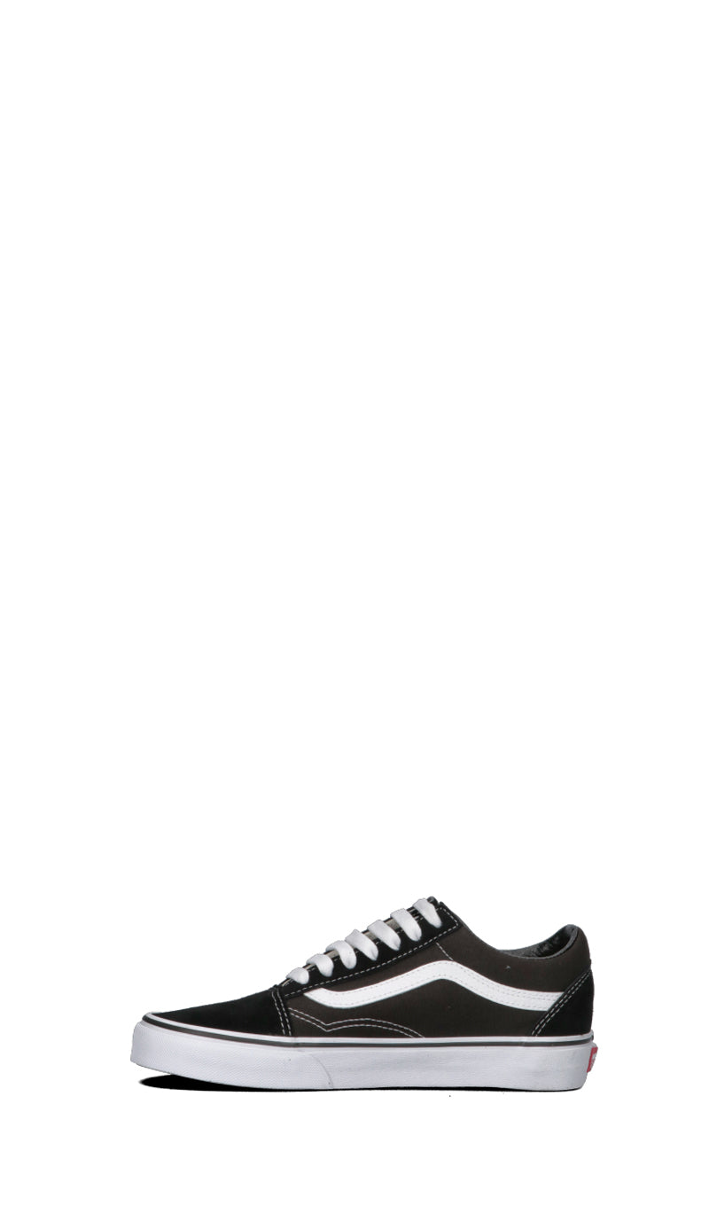 VANS OLD SKOOL Sneaker uomo nera/bianca in tessuto e suede