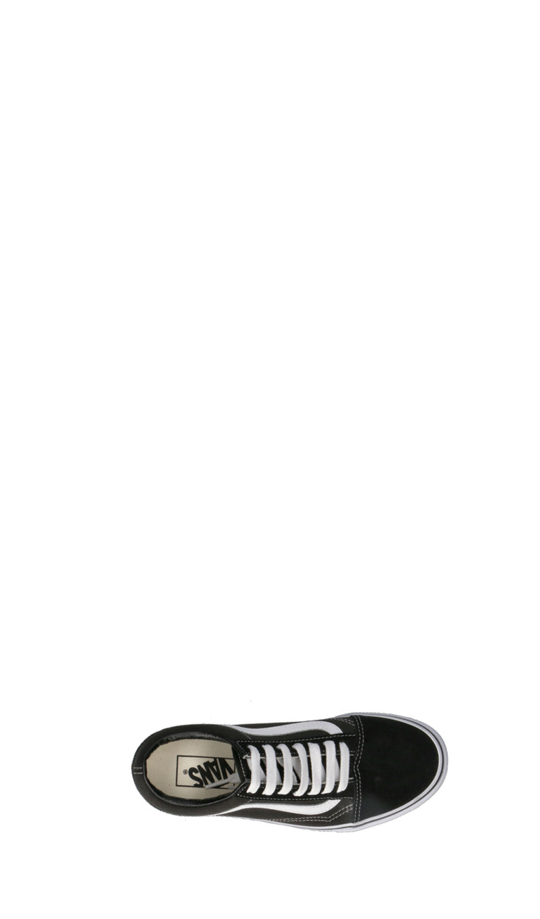 VANS OLD SKOOL Sneaker uomo nera/bianca in tessuto e suede
