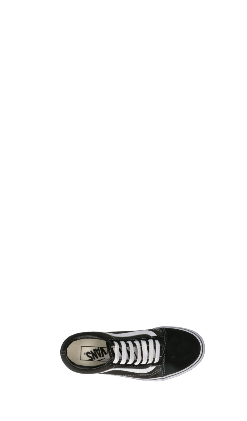 VANS OLD SKOOL Sneaker uomo nera/bianca in tessuto e suede
