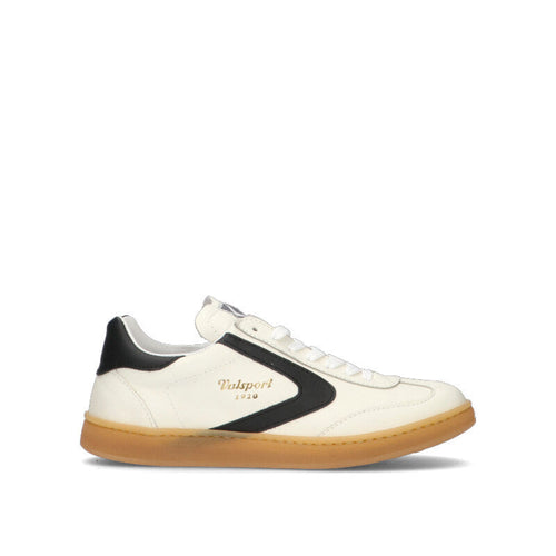 VALSPORT - OLIMPIA LEATHER Sneaker uomo bianca/nera in pelle