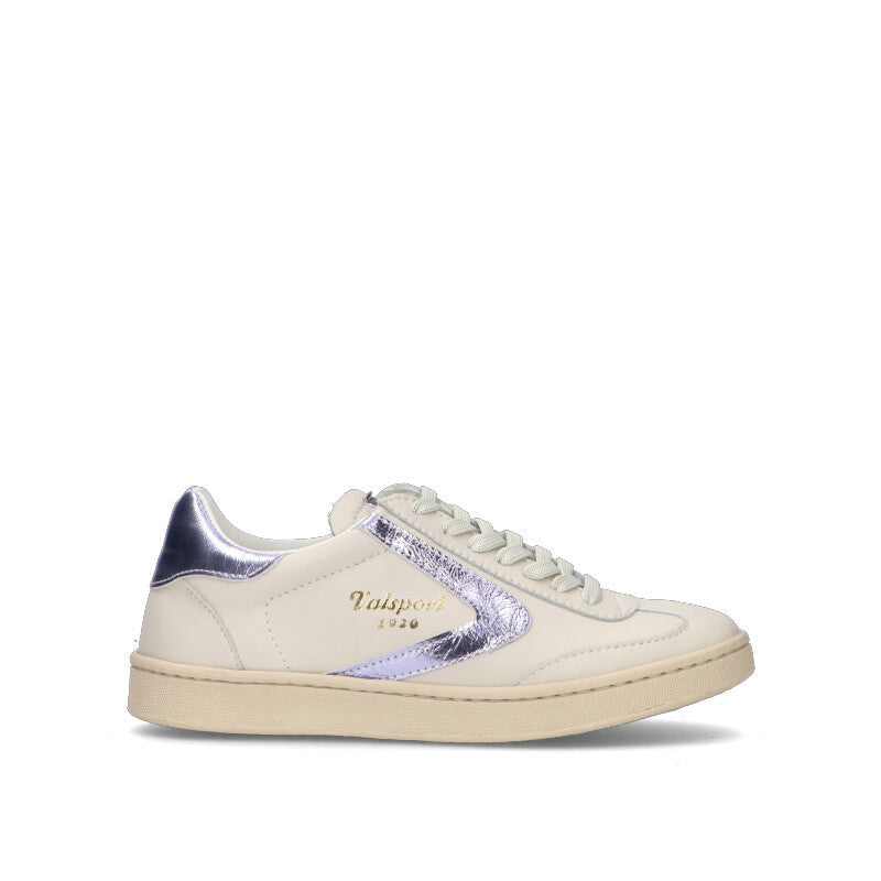 VALSPORT OLIMPIA Sneaker donna bianca/lilla in pelle