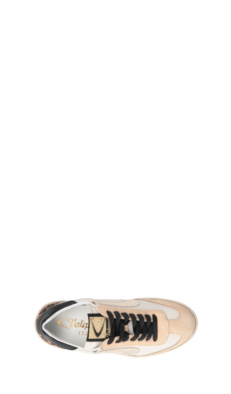 VALSPORT OLIMPIA Sneaker donna bianca/maculata in pelle