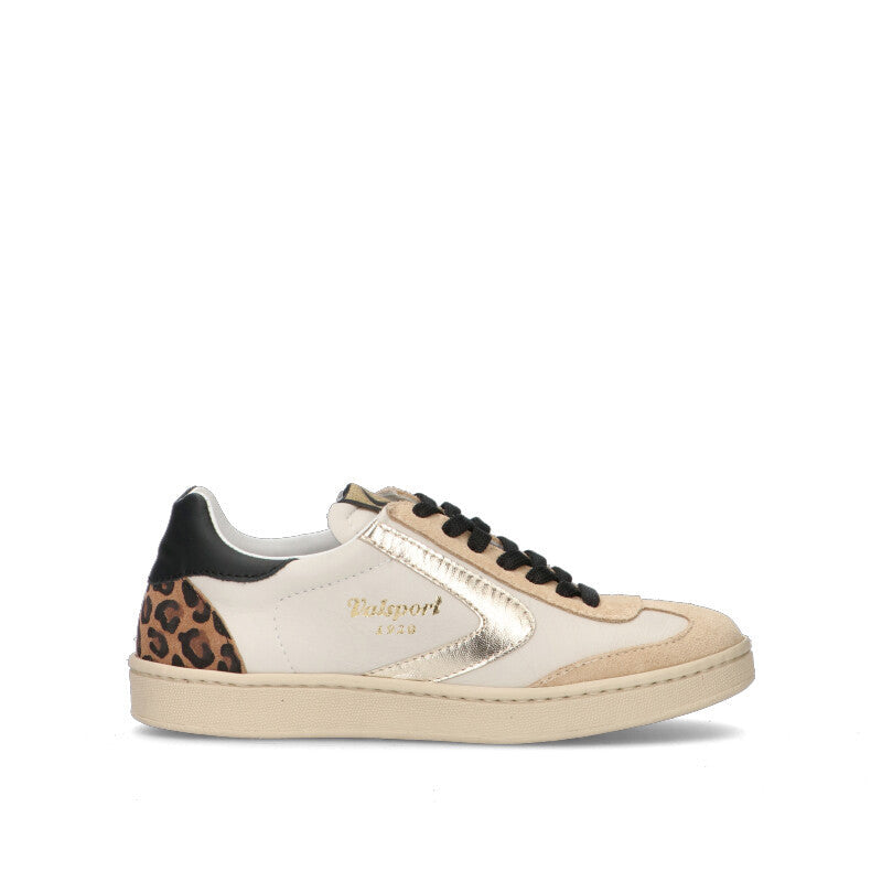 VALSPORT OLIMPIA Sneaker donna bianca/maculata in pelle