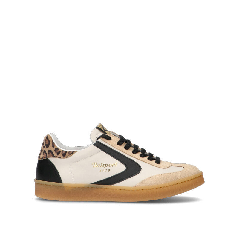 VALSPORT OLIMPIA Sneaker donna bianca/nera in pelle