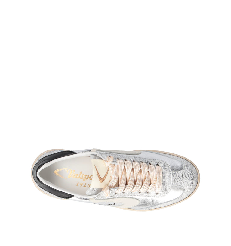 VALSPORT OLIMPIA Sneaker donna argento in pelle