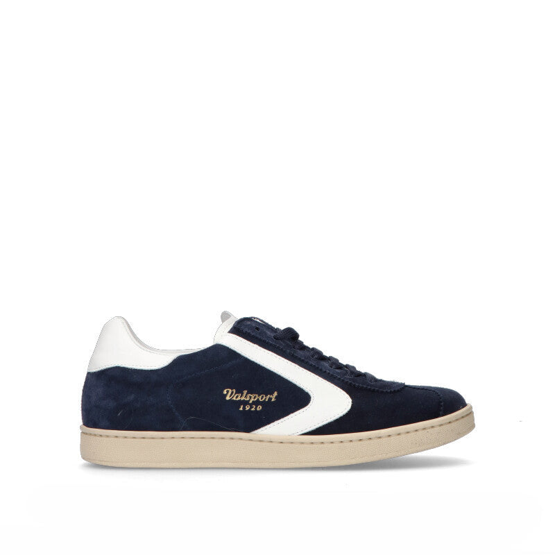VALSPORT Sneaker uomo blu/bianca in pelle