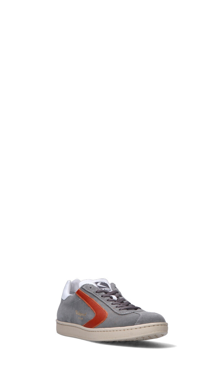 VALSPORT Sneaker uomo grigia/arancio in suede