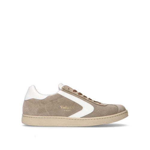 VALSPORT Sneaker uomo beige/bianco in suede
