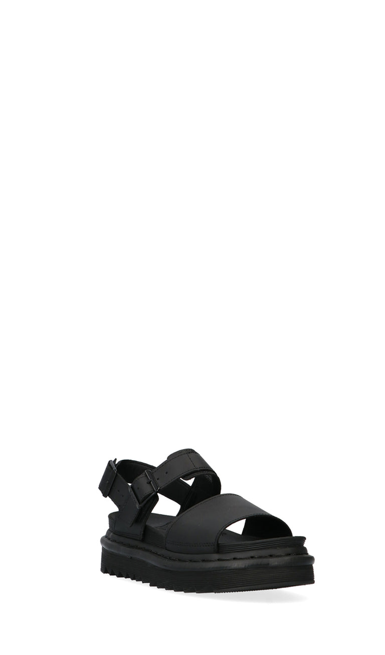 DR. MARTENS VOSS STUD  Sandalo donna nero in pelle rivestita