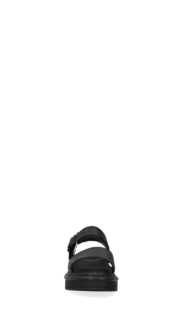 DR. MARTENS VOSS STUD  Sandalo donna nero in pelle rivestita