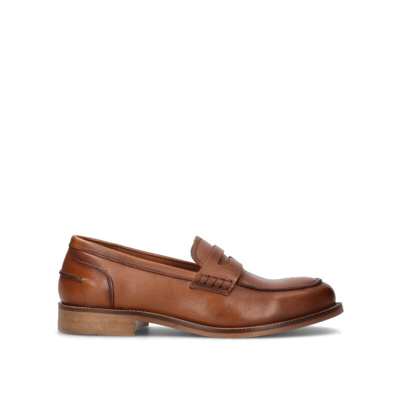 FRICKY Mocassino donna cuoio in pelle