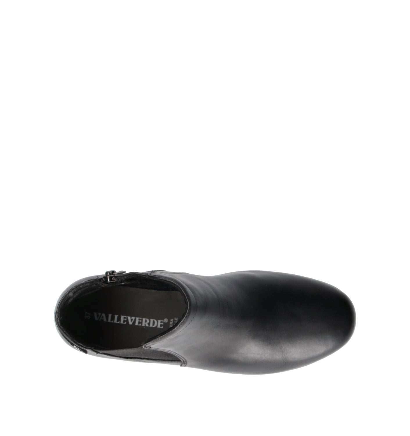 VALLEVERDE Scarpa comfort donna nero in pelle