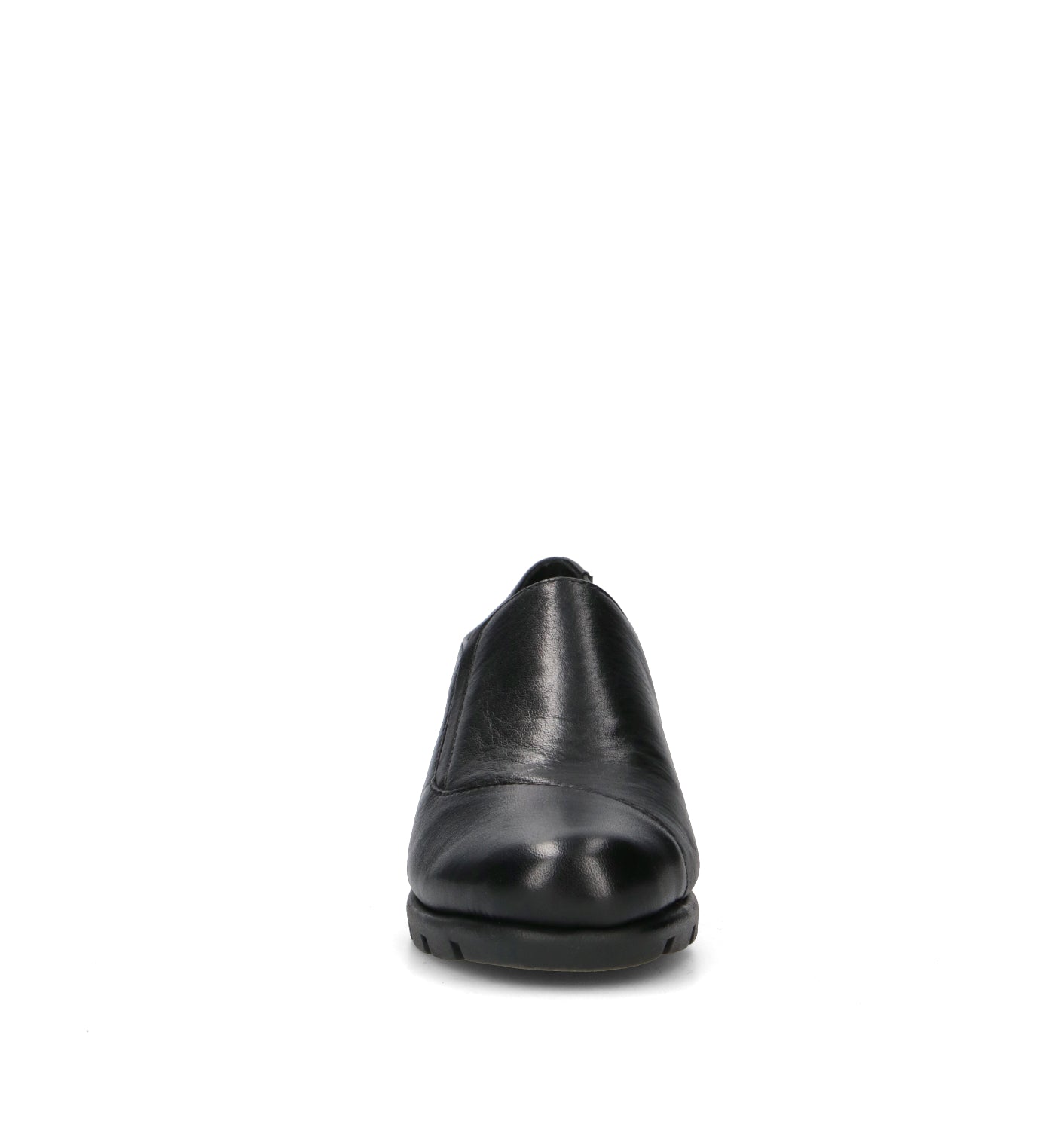 VALLEVERDE Scarpa comfort donna nera in pelle