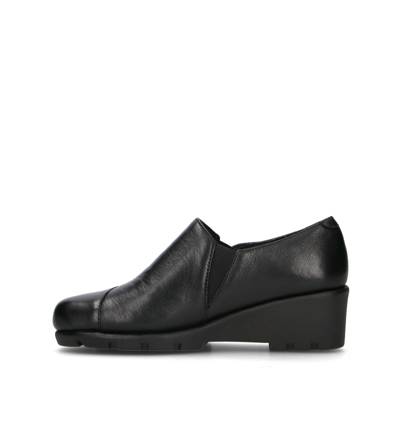 VALLEVERDE Scarpa comfort donna nera in pelle