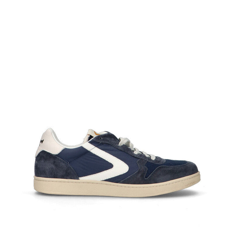VALSPORT Sneaker uomo blu/panna in suede