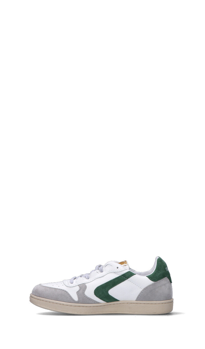 VALSPORT Sneaker uomo bianca/verde in pelle