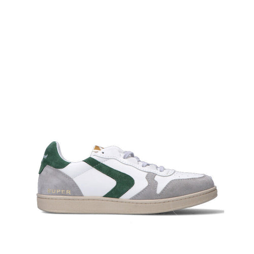 VALSPORT Sneaker uomo bianca/verde in pelle