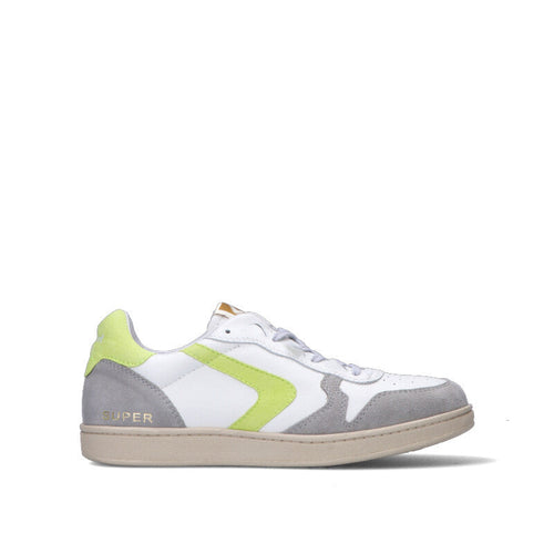 VALSPORT Sneaker uomo bianca/gialla in pelle