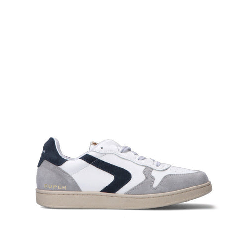 VALSPORT Sneaker uomo bianca/blu in pelle