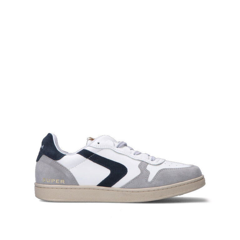 VALSPORT Sneaker uomo bianca/blu in pelle