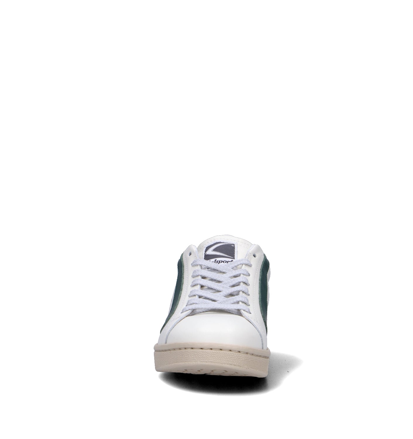 VALSPORT Sneaker donna bianca/verde in pelle
