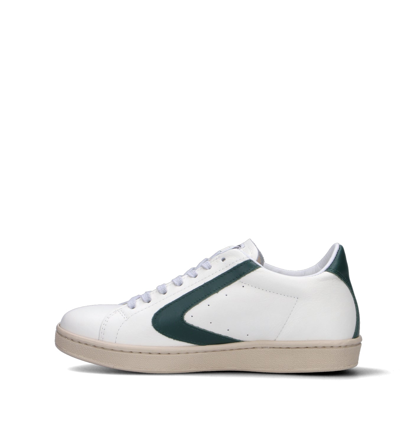 VALSPORT Sneaker donna bianca/verde in pelle