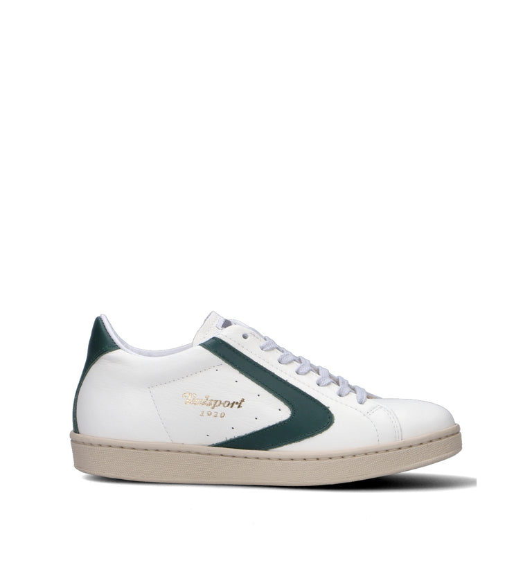 VALSPORT Sneaker donna bianca/verde in pelle