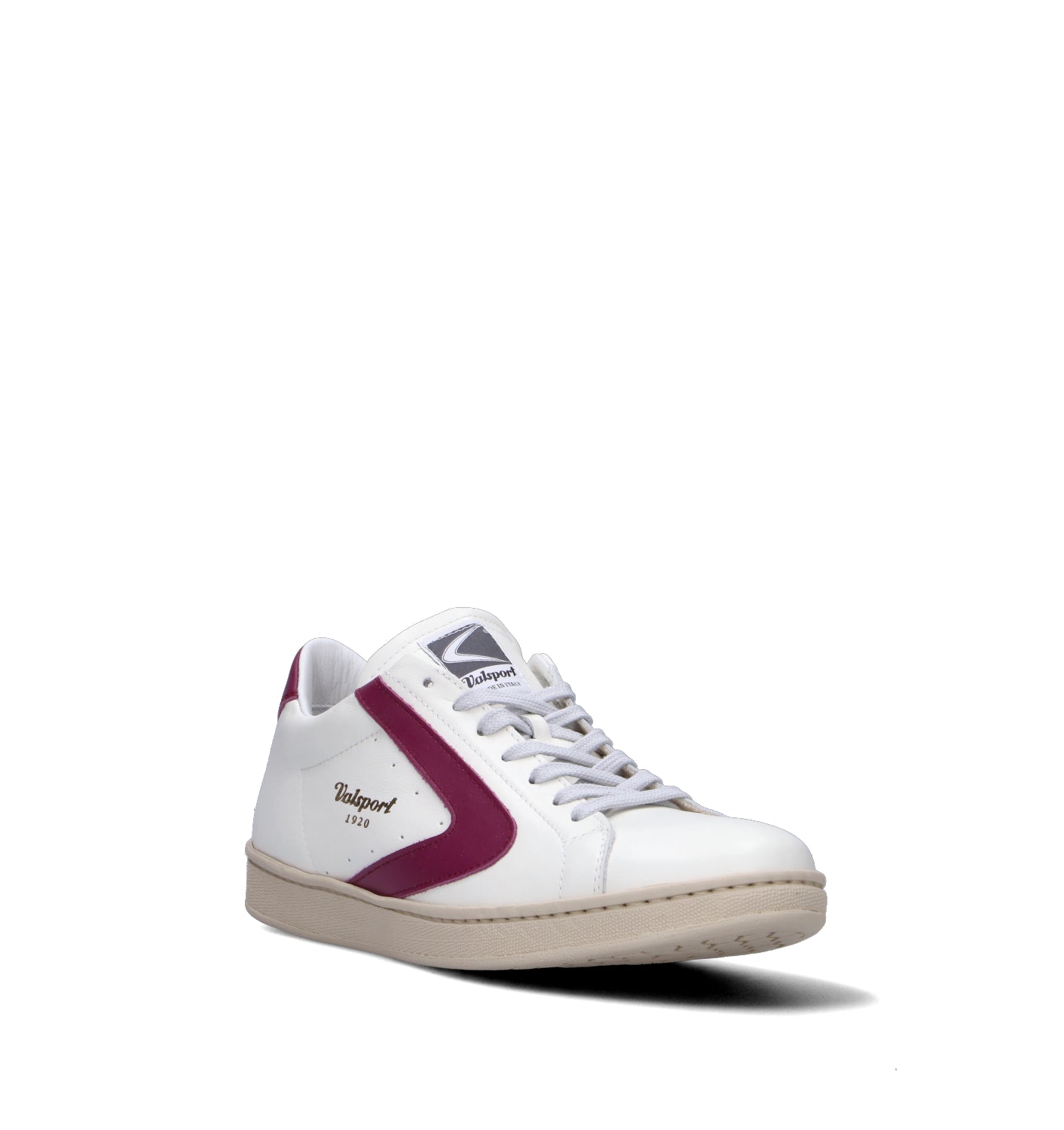 VALSPORT Sneaker uomo bianca in pelle