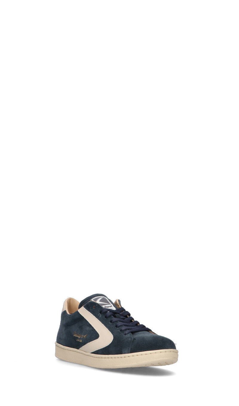 VALSPORT TOURNAMENT Sneaker uomo blu/crema in suede