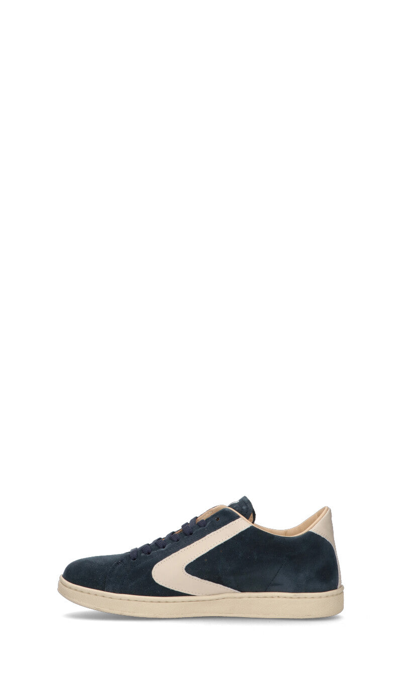 VALSPORT TOURNAMENT Sneaker uomo blu/crema in suede