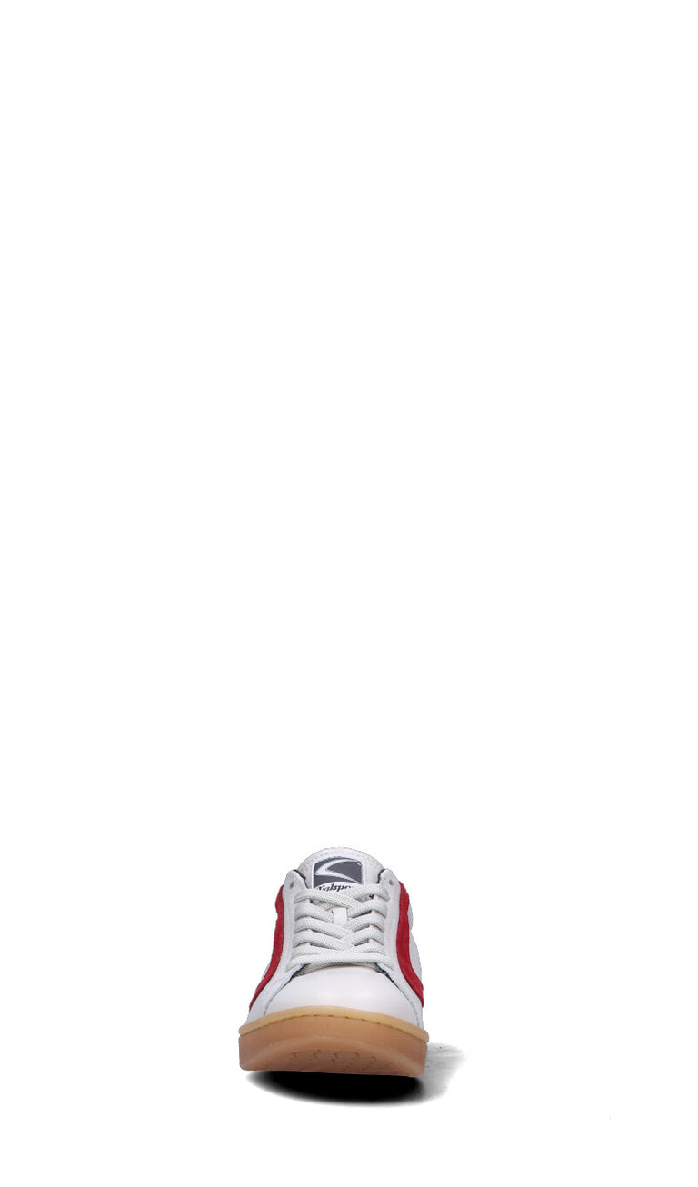 VALSPORT - TOURNAMENT LEATHER HONEY SOLE Sneaker donna bianca/rossa in pelle