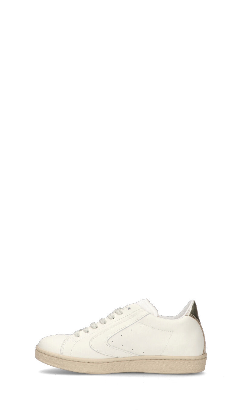 VALSPORT TOURNAMENT Sneaker donna bianca/oro in pelle