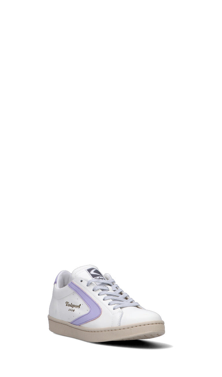 VALSPORT TOURNAMENT Sneaker donna bianca/lilla in pelle