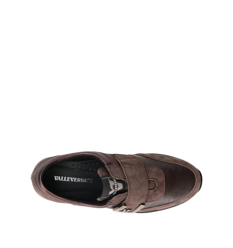 VALLEVERDE Scarpa comfort donna nera in pelle