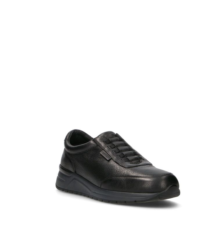VALLEVERDE Sneakers uomo nera in pelle