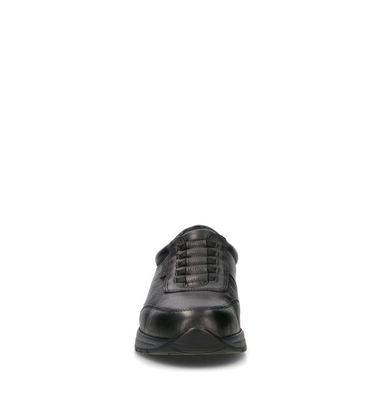 VALLEVERDE Sneakers uomo nera in pelle