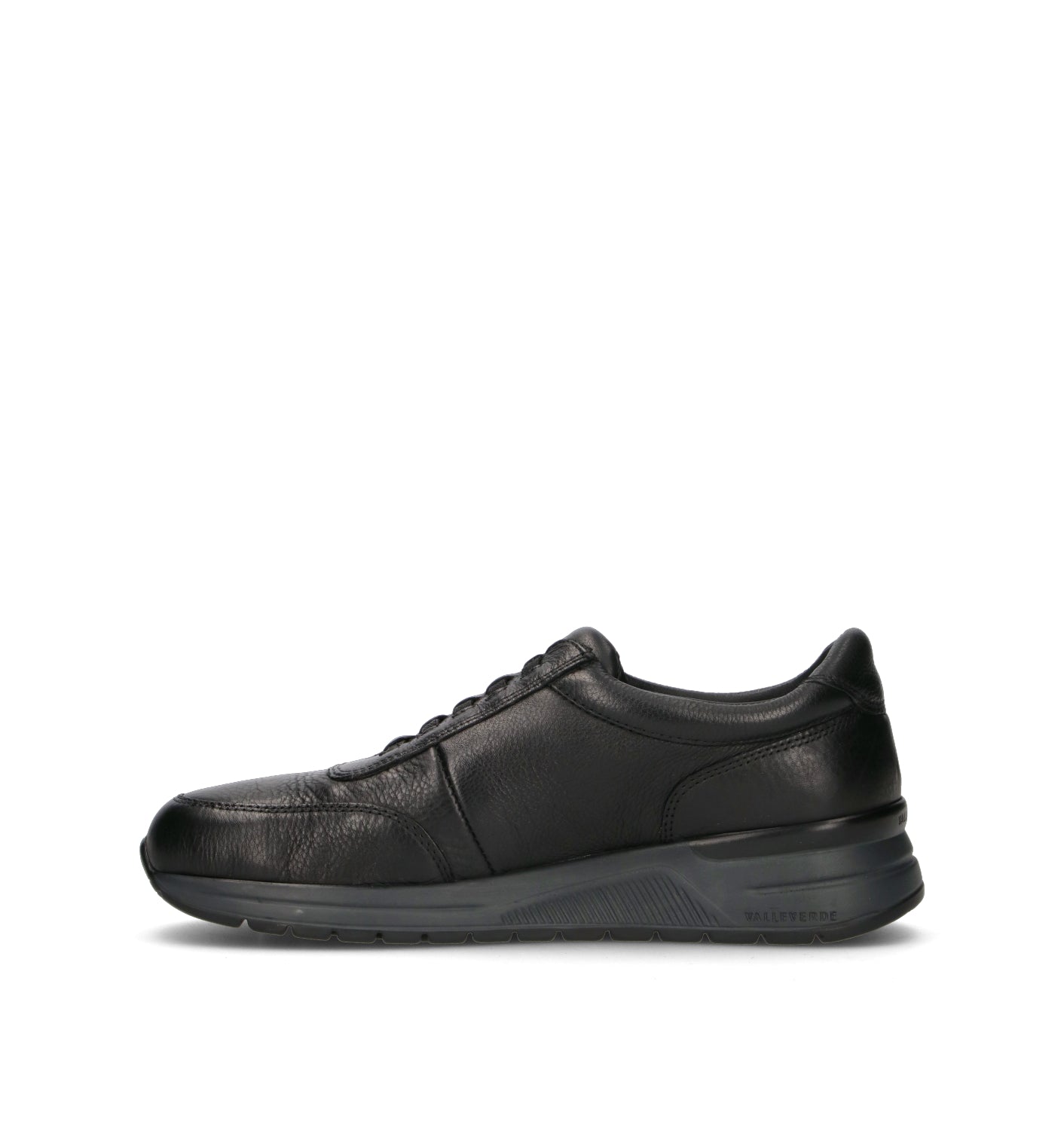 VALLEVERDE Sneakers uomo nera in pelle